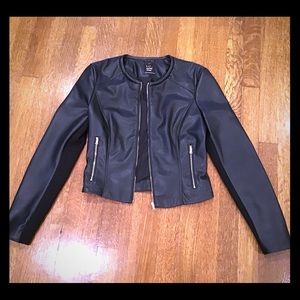 Zara Faux leather jacket
